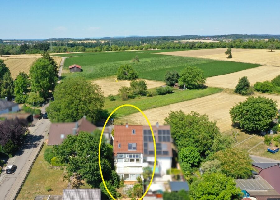 DOPPELHAUSHÄLFTE IN AUßERGEWÖHNLICHER RANDLAGE, 76228 Karlsruhe / Palmbach, Doppelhaushälfte