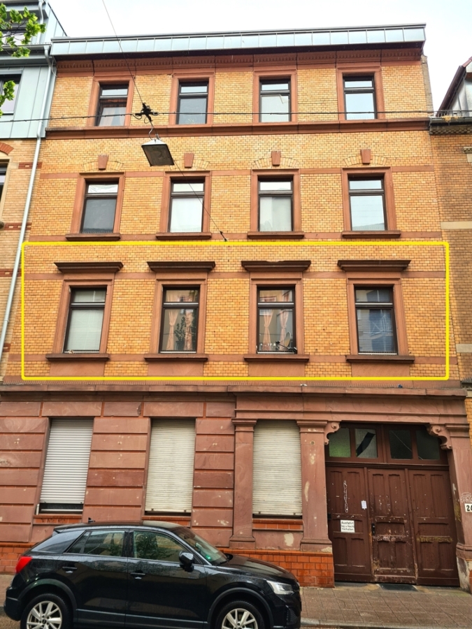 VERMIETETE 3 ZIMMER EIGENTUMSWOHNUNG MIT SCHÖN HOHEN DECKEN UND GROßEM KELLER, 76135 Karlsruhe, Etagenwohnung