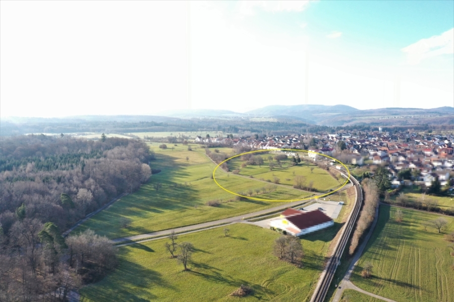 SPIELBERG NEUBAUGEBIET: HIER IST NICHT NUR DER PREIS HERVORRAGEND, 76307 Karlsbad / Spielberg, Wohngrundstück