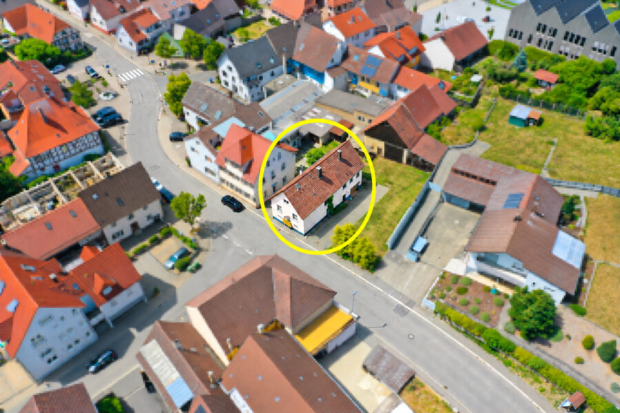 RENDITESTARKE IMMOBILIE – KOMPLETT VERMIETET, 75045 Walzbachtal / Wössingen, Einfamilienhaus